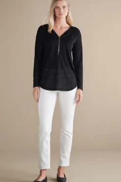 Valentina Zip Sweater