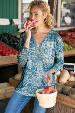 Valentina Zip Sweater