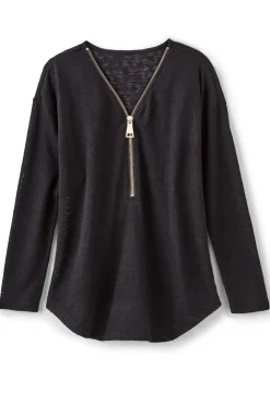 Valentina Zip Sweater
