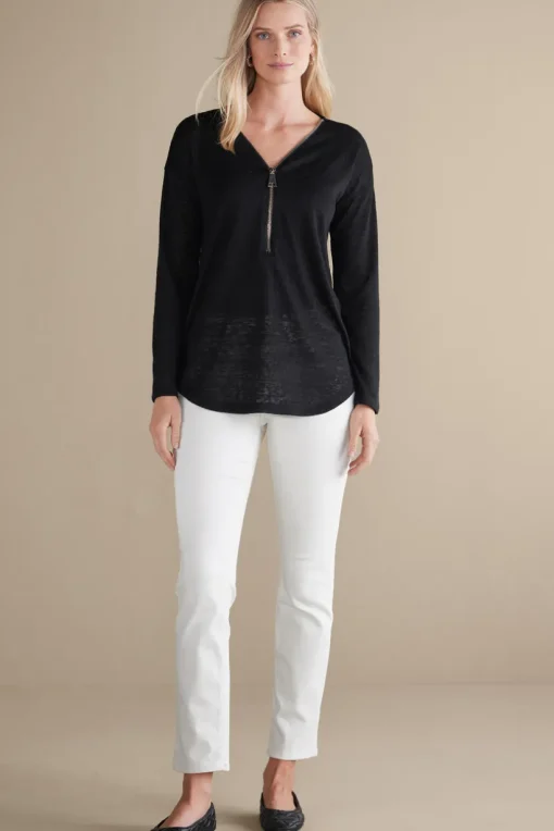 Valentina Zip Sweater