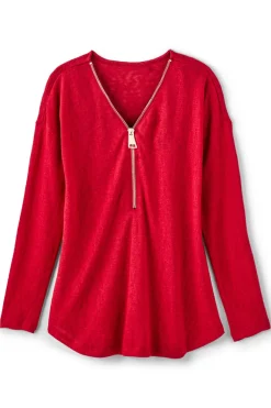 Valentina Zip Sweater