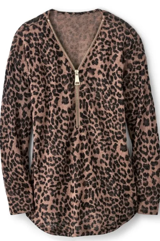 Valentina Zip Sweater