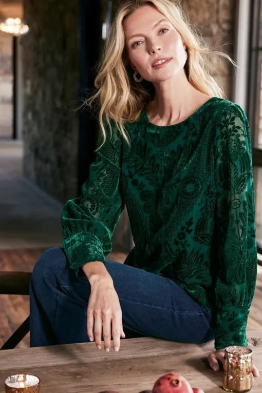 Vanetta Velvet Top