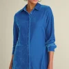 Velvet Boyfriend Tunic Shirt