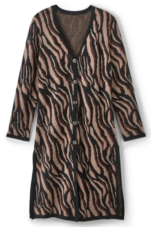 Veronica Jacquard Cardigan
