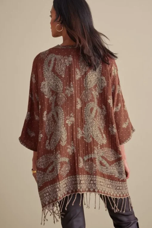 Versailles Jacquard Topper