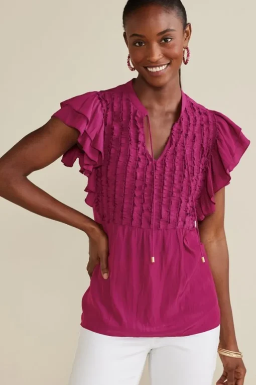Victoria Ruffle Tunic