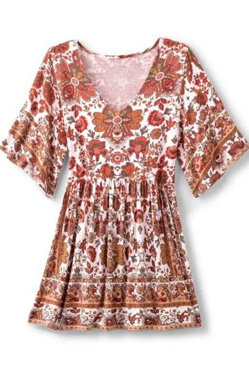 Vina Short Sleeve Tunic