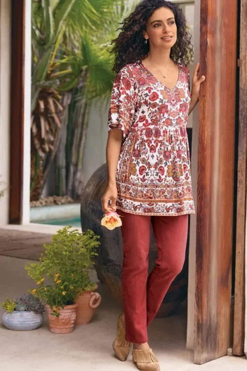 Vina Short Sleeve Tunic