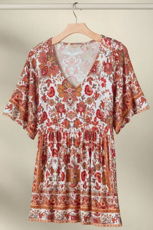 Vina Short Sleeve Tunic