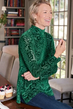 Walden Velvet Turtleneck