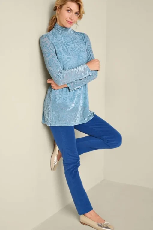 Walden Velvet Turtleneck
