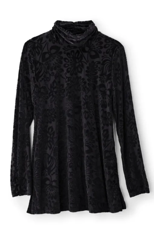 Walden Velvet Turtleneck