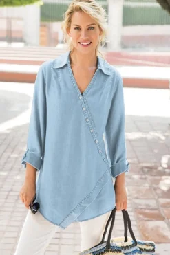 Washed Tencel™ Tunic