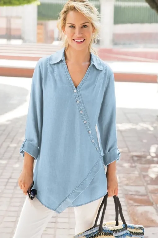 Washed Tencel™ Tunic