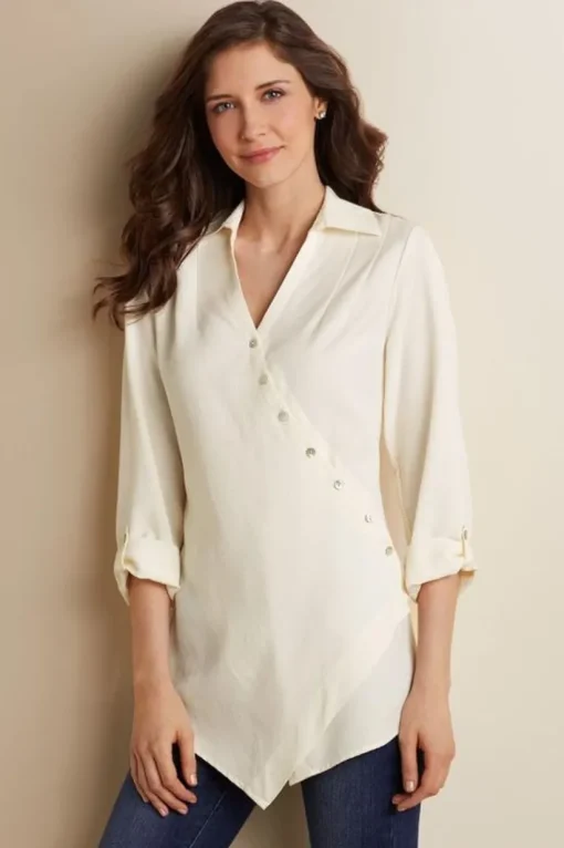 Washed Tencel™ Tunic