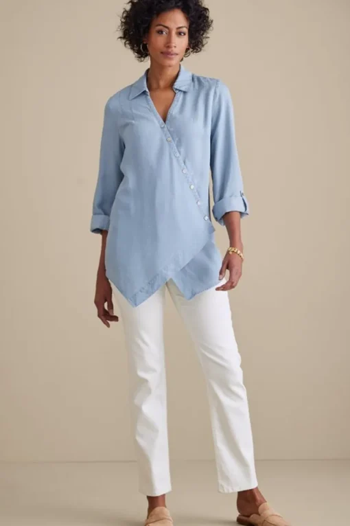 Washed Tencel™ Tunic