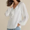 Xenia Ruffle Top