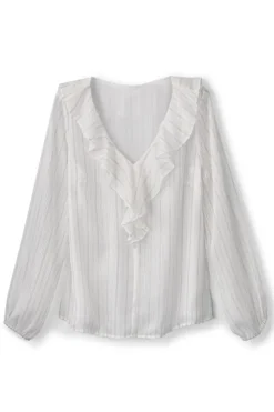Xenia Ruffle Top