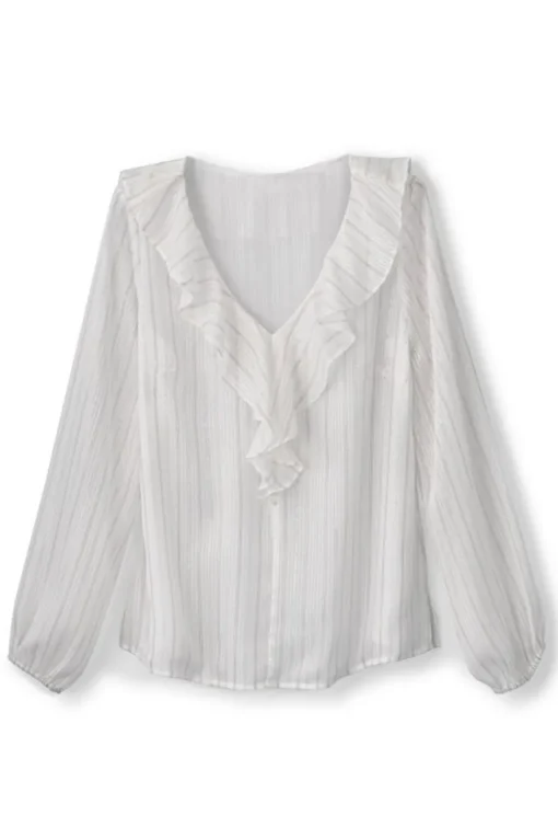 Xenia Ruffle Top