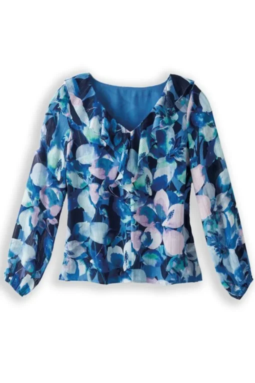 Xenia Ruffle Top
