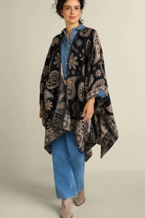 Yasmin Embroidered Wrap