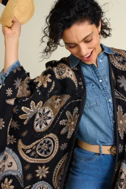 Yasmin Embroidered Wrap