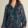 Yvonne Shimmer Top