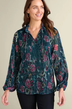 Yvonne Shimmer Top