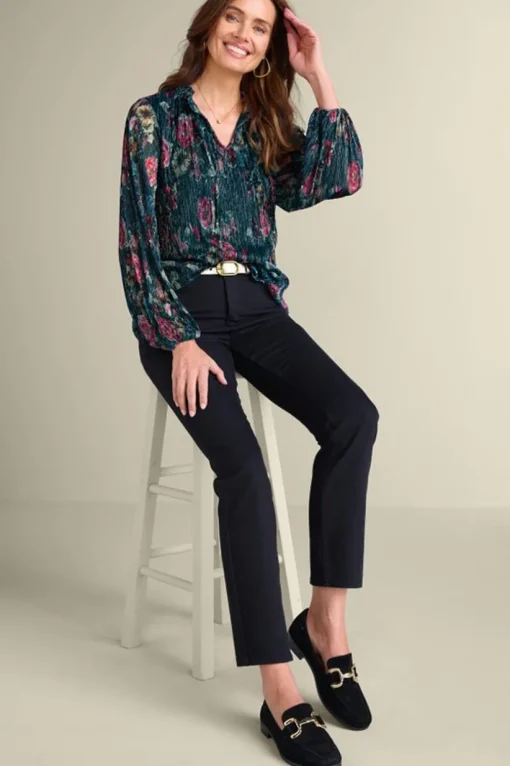 Yvonne Shimmer Top