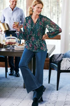 Yvonne Shimmer Top
