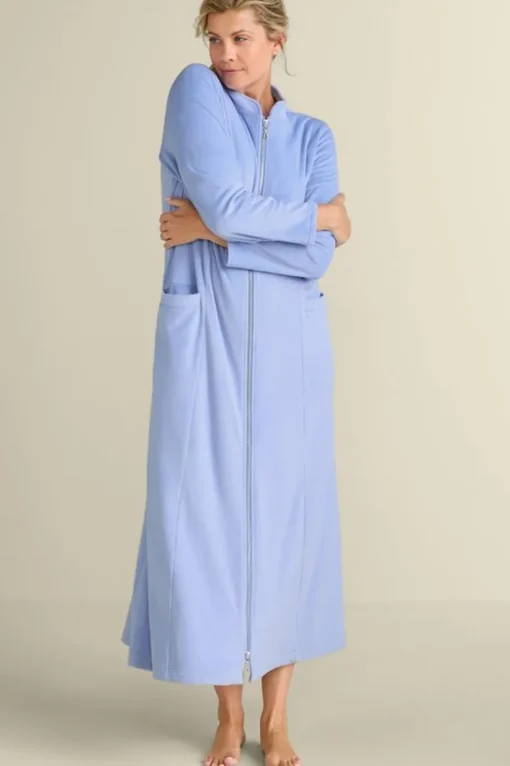 Zinfandel Zip Up Robe